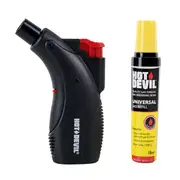 Hot Devil HD3300 - Mini Butane Gas Torch with Bonus Refill