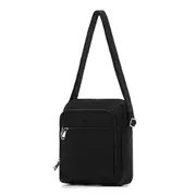 Tosca Anti-Theft RFID Blocking Security Shoulder/Messenger Bag/Pouch - Black