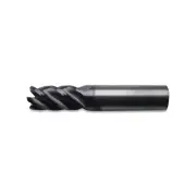 Cleveland Cem-V2-5R Carbide End Mill, 1 X 1 X 3 X 6, 0.030 Cr, 5 Flutes