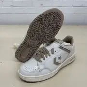 CONVERSE Weapon OX Leather Sneaker Unisex Size M7/W8.5 Vintage White