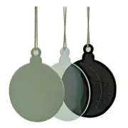 Baubles Christmas Tree Decorations Acrylic Perspex Plastic Xmas Decs