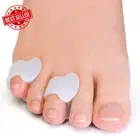 8 Pieces Gel Small Toe Separator Pinky Toe Spacers Cushion for Pressure Relief
