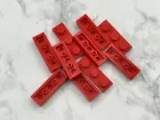 Lego Parts Lot (10) ~ Red Plate 2 x 8 ~ No 3034