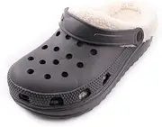 [R-ISLAND] Men's Winter Clogs Adult with Warm Lining EVA Comfortable Non-Slip Ideal for Home Outdoor and Indoor Use