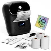 Label Maker - M110 Address Label Printer Bluetooth Thermal Printer for Busine...