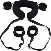 SM Bondage sm bondage training fun restraint belt set leg splitter handcuffs adult supplies flirting tools