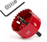 SagaSave 60mm HSS Bi-Metal Hole Saw with Corn Hole Drilling Cutter, Hole Cutter for Stainless Steel,Metal,Wood,Plastic,Drywall,Fiberboard,2.36inch 1PCS