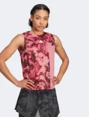 Adidas Paris Match Tank Tennis Ladies Pink Size L (16-18) #REF98