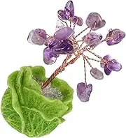 MINAOLULUS Crystal Money Tree Decoration Elegant Bonsai Ornament for Home Office Compact Convenient Wealth Tree for Indoor Aesthetic Brings Luck Prosperity Classic Chinese Style Adornment