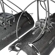 3 Professional Stainless Steel British Made Barrel Tunnel Mole Duffus Traps | Effective Quick Humane Mole Control | Pest Control | Made in Yorkshire by The Flat Pack (Foxup) Ltd