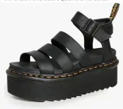 Dr Martin Blaire Quad Fisherman Sandals Size 10 New