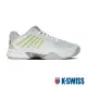 【K-SWISS】透氣輕量網球鞋 Hypercourt Express 2-女-白/萊姆綠(96613-956)