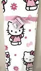 HELLO KITTY Pink White Daisy Plush Throw Blanket 50” X 70”