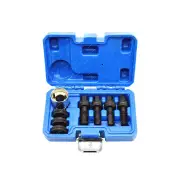 8 Pcs of PK Tool Wheel Stud & Hub Bolt Hole Thread Repair Set - Dual Purpose