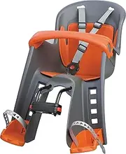 [Polisport] 8632600003 Baby Seat for Children (Dark Gray/Orange)