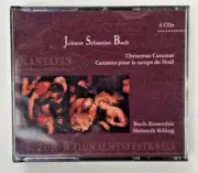 Johann Sebastian Bach: Cantatas For Christmas (4xCD) **MINT CONDITION**