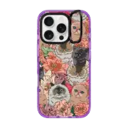 iPhone 16 Pro Impact Ring Stand Case MagSafe Compatible Because cats