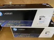 2! HP 659A HIGH CAPACITY W2010X 659X BLACK TONER BRAND NEW AND GENUINE As PICT.