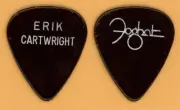 Foghat Erik Cartwright (Dark Brown) Vintage Guitar Pick - 1983 Zig-Zag Walk Tour