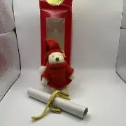 Steiff Teddy Bear Tinsel - Limited Edition Of 2,500 With Box & Certificate