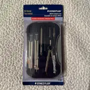 New Staedtler ARCO ALL METAL Metal Compass Set