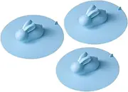 Silicone Drain Cover Odor- Floor Drain Rabbit Shape Sink Plug Kitchen Laundry Room