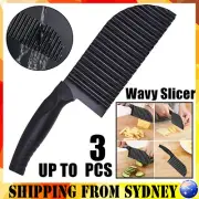 Chopper Knife Wavy Slicer Crinkle Potato Chip Cut Blade Crinkle Vegetable Cutter