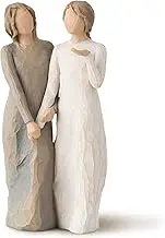 Willow Tree My Sister, My Friend, Walk with me. and Along The Way, We'll Share Everything, A Gift to Celebrate Supportive Friendships Among Women, Sisters, Co-Workers, Sculpted Hand-Painted Figure