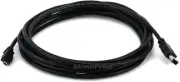 Monoprice 15-Feet IEEE-1394 FireWire iLink DV Cable 6P-4P MM Black 100041 PC Mac