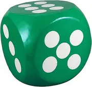 HEALSOPTHY Giant Foam Dice Soft Safe Jumbo Dice for Classroom Party Games Outdoor Activities Lightweight Portable Educational for Present for All Ages