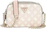 [GUESS] Noelle Crossbody Camera Bag Sand Logo, Sand logo
