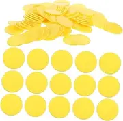 Totority 100pcs Colored Round Chips for Educational Counting Game Chips for Teaching Math Concepts for Sorting Grouping Learning Activities at Home School