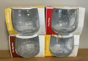 4x 50 Years Of Macca’s Glasses Big Mac Fry Fries Cheese Melt Unused FREE POSTAGE