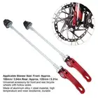 1 Pair Quick Release Bicycle Skewer Bike Wheel Hub Front and Rear Skewers