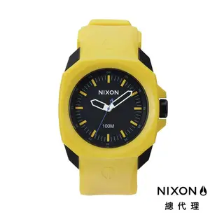 NIXON RUCKUS 美式玩家 黃色 膠錶帶 男錶 女錶 手錶 A349-887