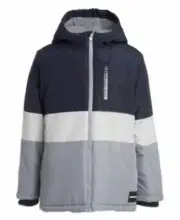 Calvin Klein Jeans Boys Hooded Colorblock Jacket Size L (14/16)