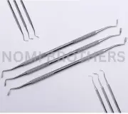 3 PCS Dental Amalgam Plugger Restorative Condenser Composite Filling Instrument