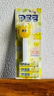 PEZ EASTER 2025 CRYSTAL GLITTER EGG - LIMITED EDITION - EURO EDITION
