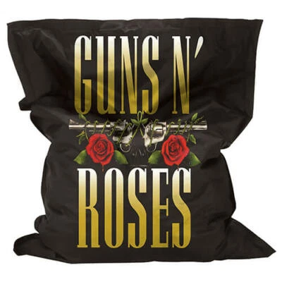 Guns N Roses Bean Bag Giant Beanbag Lounge Seat 140cm x 180cm Man Cave Pool room