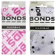 2 Pack Bonds Washbag Mesh Zip Delicates Laundry Lingerie Bra Washing Wash Bag HYPL1N Black Pink