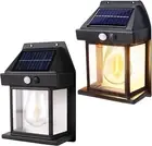 Solar Wall Light Outdoor Motion Sensor Light with 3 Modes Waterproof Porch Light