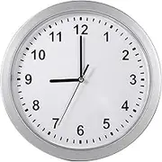 Fdit Clock Safe Diversion Compartment, Wall Clock Safe Container Box with 3 Shelves, Secret for Money Stash Jewelry Valuables Cash Storage