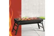 Grillz BBQ Grill Charcoal Smoker Foldable