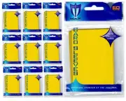 600 MAX PRO SMALL PREMIUM YELLOW DECK PROTECTORS SLEEVES Yugioh Lot - New!