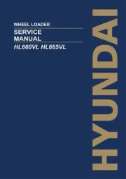 Hyundai HL660VL HL665VL WHEEL LOADER Hardcover Repair Service Manual