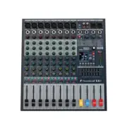 EX8 8-Ch Portable Audio Mixer Bluetooth USB Reverberation Professional Mixer