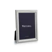 Whitehill Beaded Plate Photo Frame Silver 10x15cm