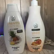 Australian Gold Pineapple Mimosa Body Wash & White Peach Body Lotion NEW