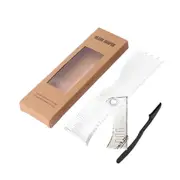Beard Shaper Kit - Complete Shaping & Styling Tool - Adjustable Shaper, Razors, Barber Pencil - Beard Stencil Guide Template