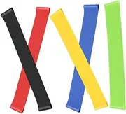 Veemoon 5pcs Chair Resistance Bands Elastic Foot Bands for Classroom Home Use Secure Design for Stability Versatile Gym Accessories for Leg Tension Relief Options